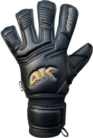 4Keepers Γάντια Τερματοφύλακα Παιδικά Μαύρα