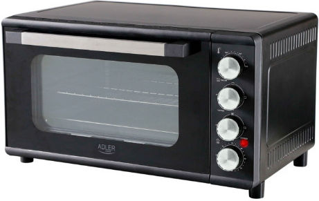 Adler Electric Countertop Oven 42lt Without Burners with Air Black