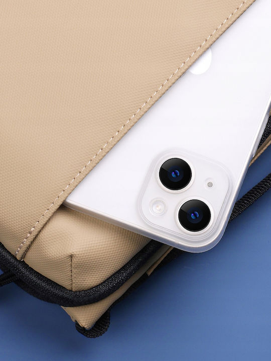 Geantă De Umăr / Tip Crossbody Bej Pentru Bărbați