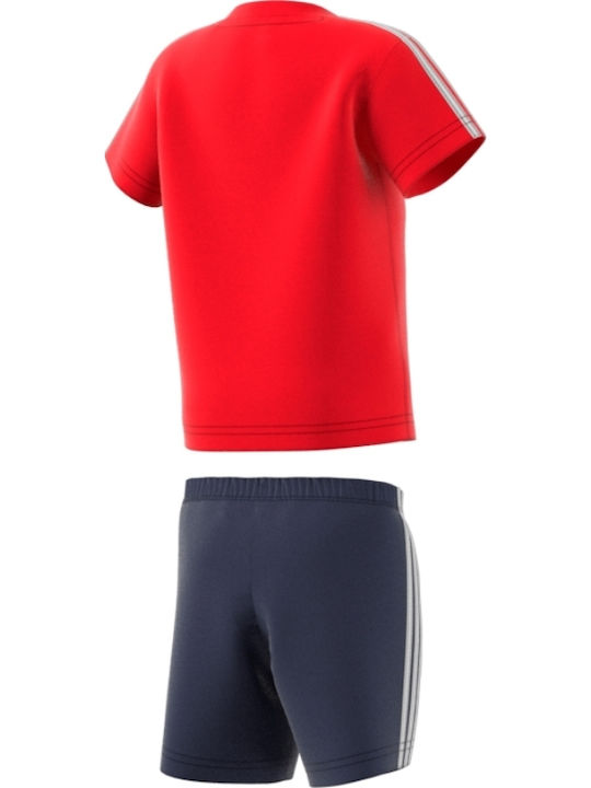 Kids' Set with Shorts Summer 2pcs Red