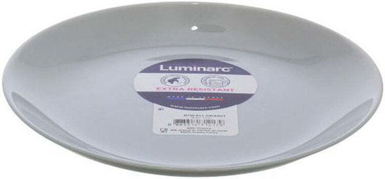 Luminarc Плодова чиния Diwali Чиния Пустинята Стъкло Сив с Диаметър 19см