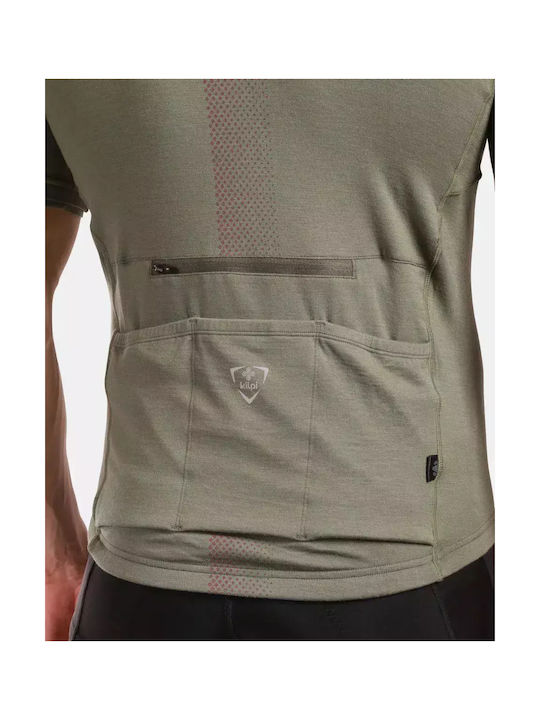 Kilpi Short Sleeves Cycling Jersey Green