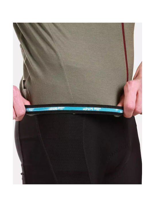 Kilpi Short Sleeves Cycling Jersey Green