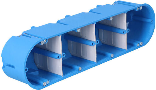 Simet Eingebautes Elektrisches Gehäuse in Blau Farbe