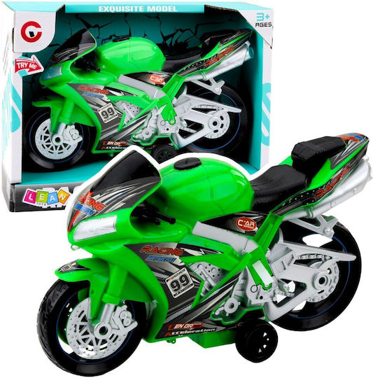 Lean Toys Racing Τηλεκατευθυνόμενη Μοτοσυκλέτα Πράσινο