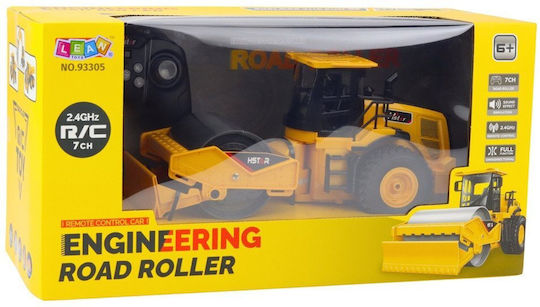Lean Toys Remote Controlled Remote Controlled Construction Vehicle Yellow