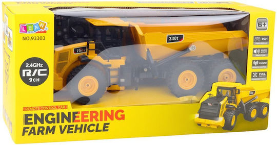 Lean Toys Remote Controlled Радиоуправляемо Камион Жълт