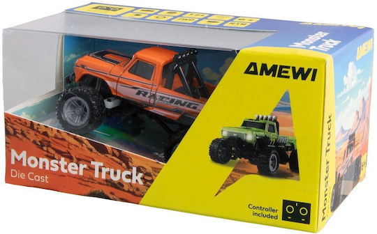 Amewi Die Cast Li-ion Teleghidat Mașină Monster Truck Portocaliu