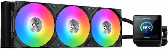 Xigmatek Connect 360 Υδρόψυξη AIO CPU με 3 Ανεμιστήρες 120mm και ARGB Φωτισμό