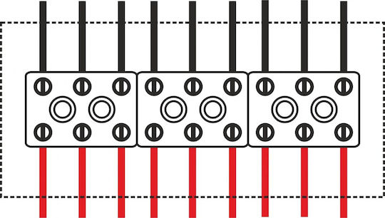 Fireproof Box Rectangular E90 Through-type 3x3x4mm2 197x103x30 Mm Pip-2an P3x3x4