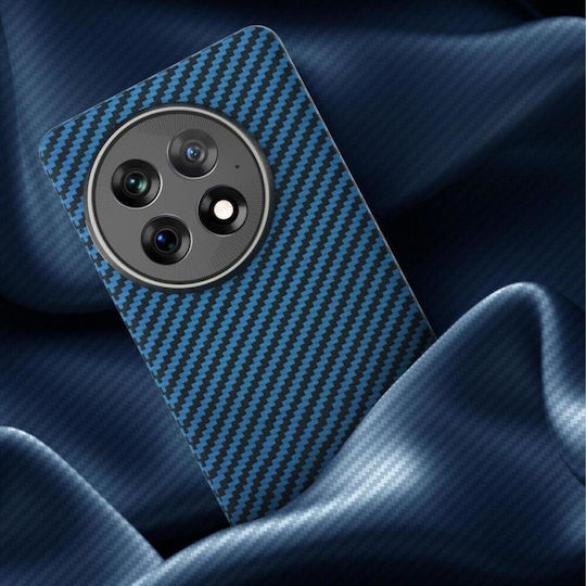 Nekit Umschlag Rückseite Aramid Fiber 1mm Blau (OnePlus 13)
