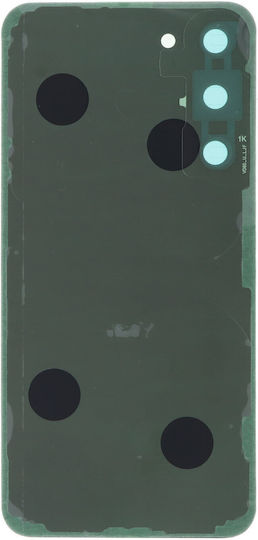 Samsung Galaxy S23 Ultra Battery Door + Battery Door Adhesive + Back Camera Lens Bezel Graphite OEM