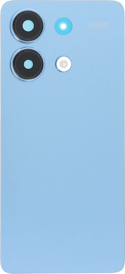 Xiaomi Redmi Note 13 4G Battery Door Battery Door Adhesive Back Camera Lens Bezel Ice Blue OEM