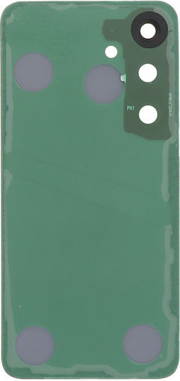 Samsung Galaxy S25 Battery Door + Battery Door Adhesive + Back Camera Lens Bezel Coral Red OEM