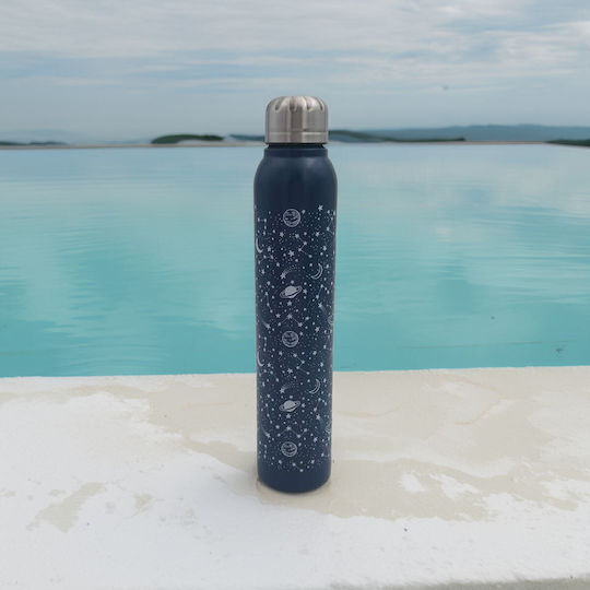 Uncle George Μπουκάλι Θερμός Ανοξείδωτο BPA Free 700ml Μπλε