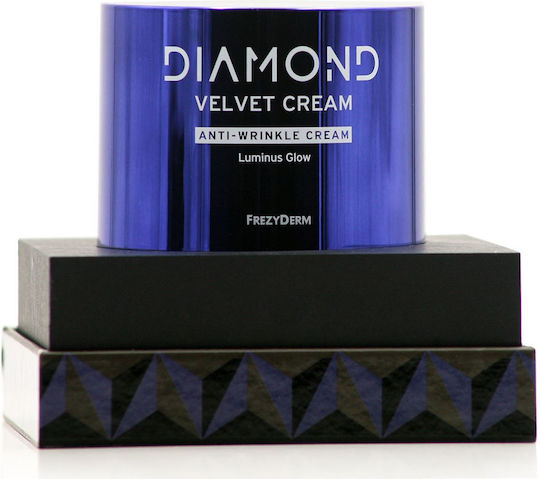 Frezyderm Diamond Κρέμα Προσώπου για Ενυδάτωση, Αντιγήρανση & Λάμψη με Υαλουρονικό Οξύ & Κολλαγόνο 50ml