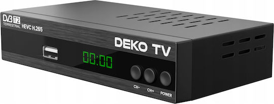 Dvb-t2 Decoder Tuner Dekotv Pro Terrestrial Television Dvb-t2 Hevc H.265 Deko