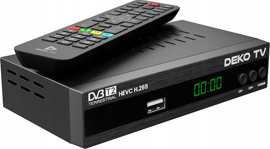 Dvb-t2 Decoder Tuner Dekotv Pro Terrestrial Television Dvb-t2 Hevc H.265 Deko
