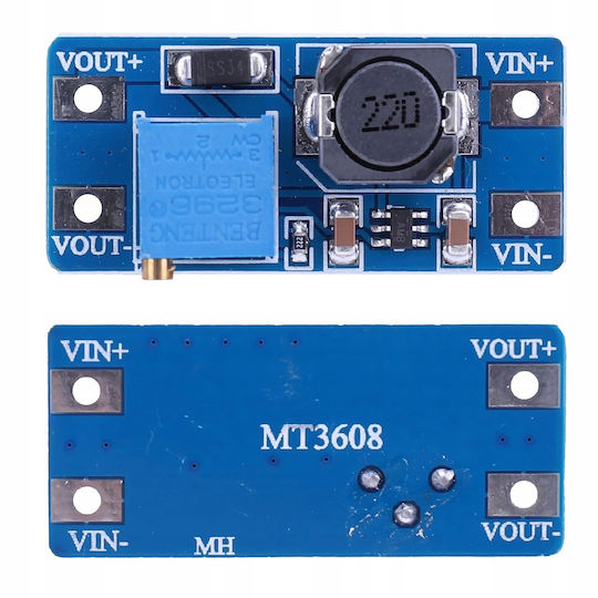 DC-DC усилвателен преобразувател Rosfix Step-up MT3608