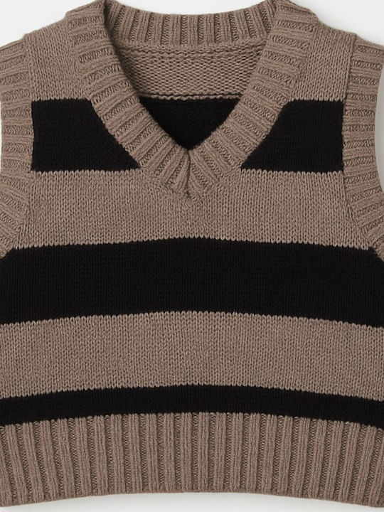 Kids' Vest Sleeveless Gray