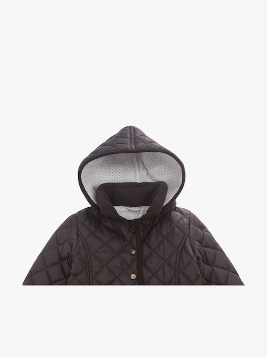 Idexe Kids Casual Coat Brown