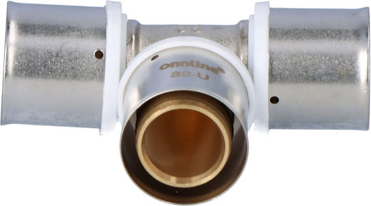 32x32x32 Mm Pressed Pipe Tee Connector Il Onnline