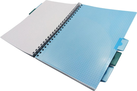 Pukka Pad Carnet Spiral A4 Hârtie grafică Albastru deschis