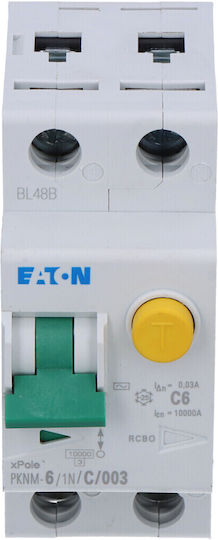 Eaton Ρεле за фаза Изтичане на земя 6Спецификация с Напрежение 230V