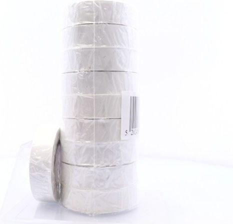 Logo Insulation Tape 19mm x 20m PVC White White