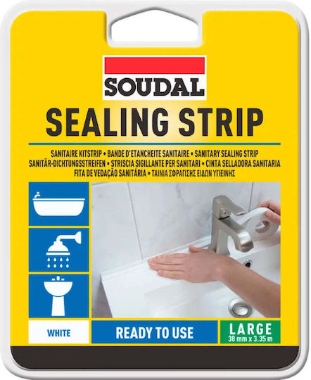 Soudal Изолационна Лента 38мм x 3.35м Бяла