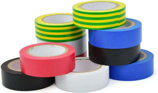 Geko Insulation Tape 19mm x 10m 10pcs Gray