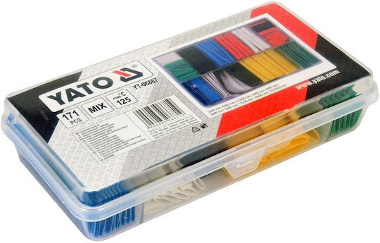 Yato Heat-Shrink Tubing Case 171τμχ YT-06867