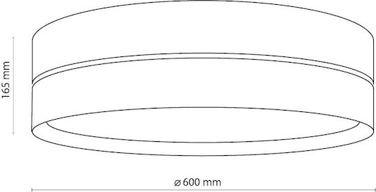 TK Lighting Hilton Deckenleuchte 60cm