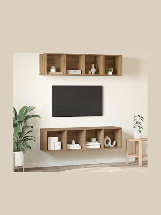 Living Room TV Unit Coffee L37xW37xH142.5cm