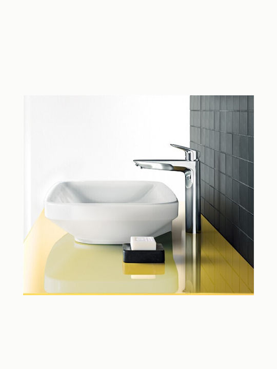 Hansgrohe My Mixing Tall Sink Faucet Silver