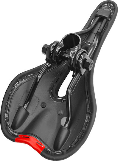 C-tech Bike-0042 Șa, anatomică, Φ22.4mm 28 X 13cm, negru