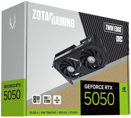 Zotac GeForce RTX 5050 8GB GDDR6 Twin Edge OC Κάρτα Γραφικών