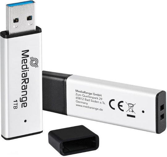 MediaRange 1.0TB USB 3.2 Stick Μαύρο