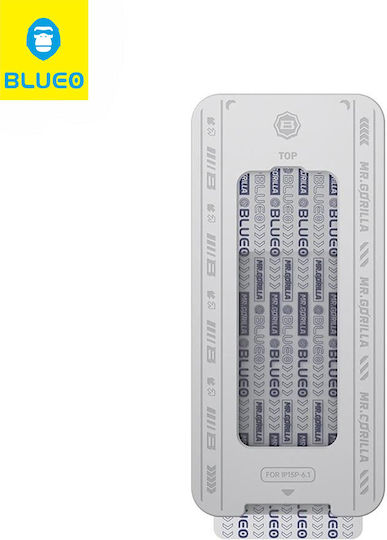 Blueo Закалено стъкло Черен (iPhone 15)