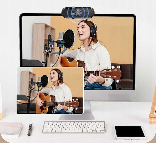 Camera Web Full HD 1080p webcam80