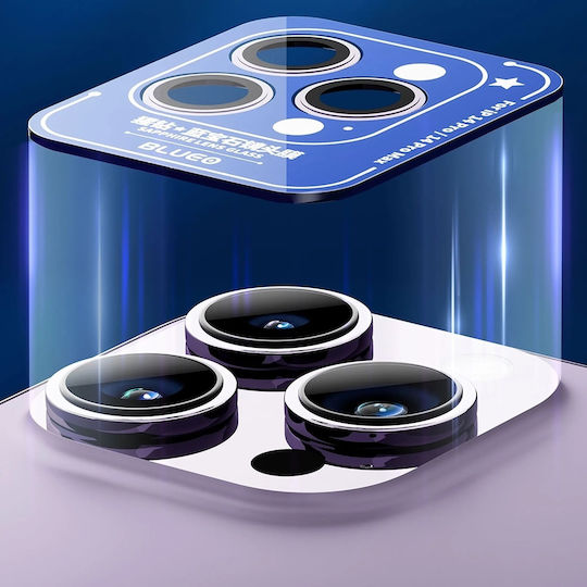 Blueo Camera Protection Tempered Glass Transparent for the iPhone 16 Pro, iPhone 16 Pro Max