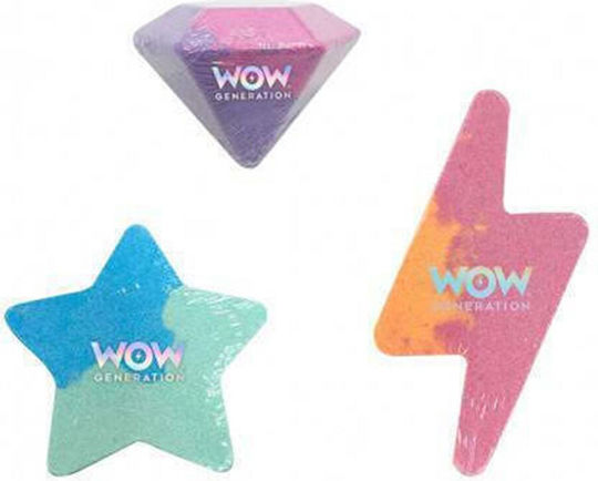 WOW Generation Κεραυνός Παιδικά Bath Bombs (Διάφορα Σχέδια) 1τμχ