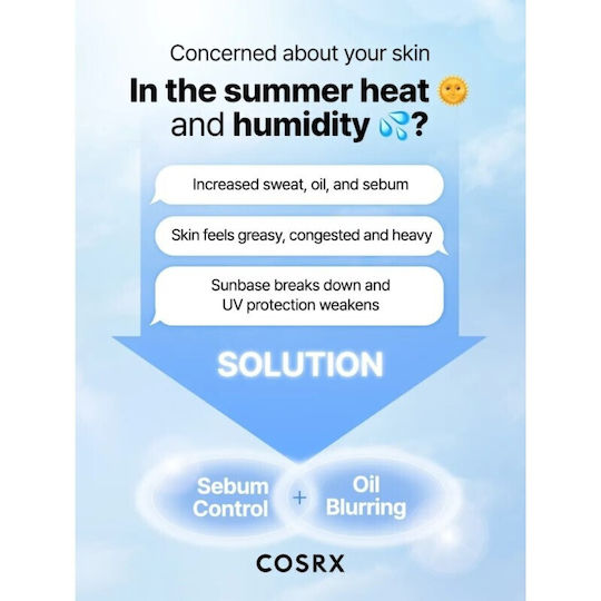 Cosrx Light Invisible Слънцезащитен Стик За Лице SPF50+ 19гр
