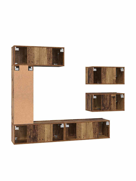 Unitate TV pentru sufragerie Coffee L30.5xA30xÎ90cm