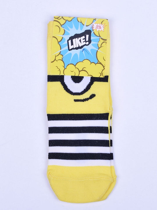 Like Kids' Socks Yellow