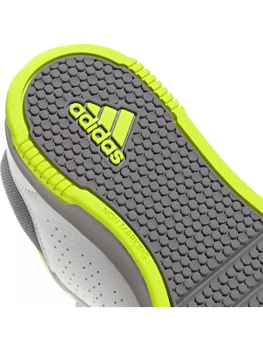 Tensaur Hook and Loop Παιδικά Sneakers με Σκρατς Λευκά