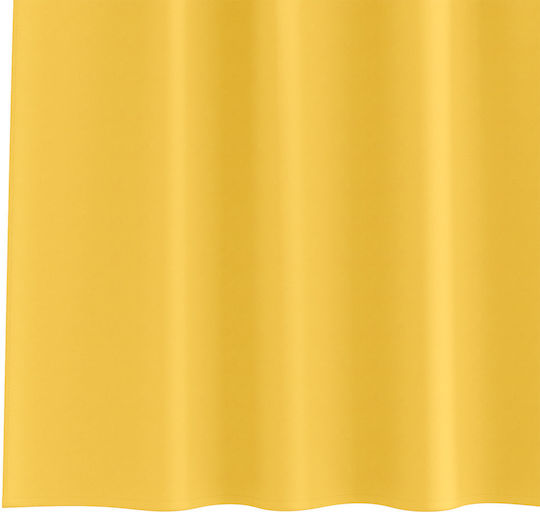 vidaXL Set Perdele cu Bretele Galbene 140x225cm
