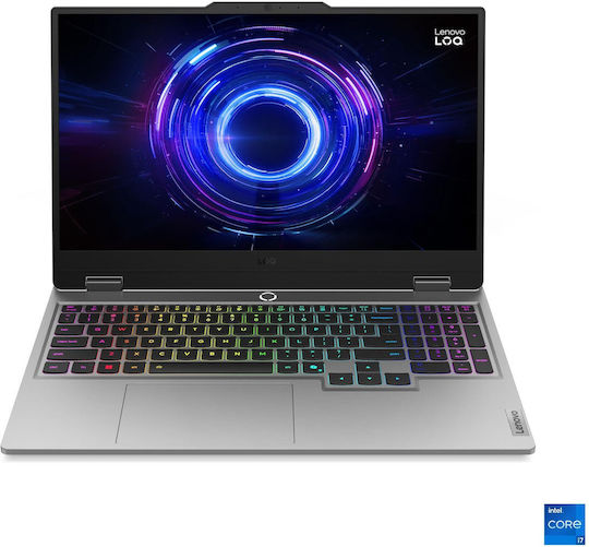 Lenovo LOQ 15IRX10 15.6" IPS FHD 144Hz (i5-13450HX/16GB/512GB SSD/GeForce RTX 5060/W11 Home) Luna Grey (US Keyboard)