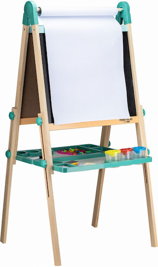 FreeOn Free2play Duo Play Double Sided Magnetic Board Markerboard Blackboard 57x49x110cm
