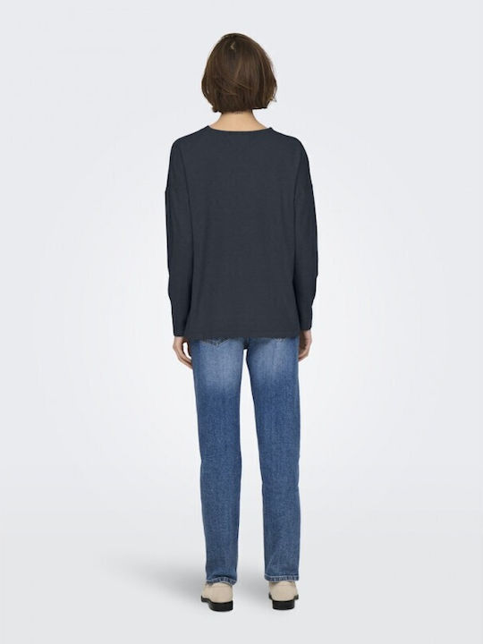Life Damen Pullover Ombre Blue